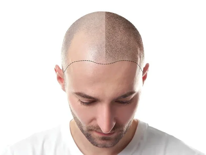 SMP hairline planning for a male client in Queens